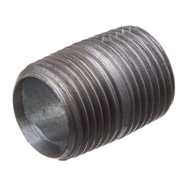 Pipe Nipple Galvanized Steel Schedule 40 Welded Threaded on Both Ends 14 NPT 4 Long, Usa Industrials, Mfr#: ZUSA-PF-18077